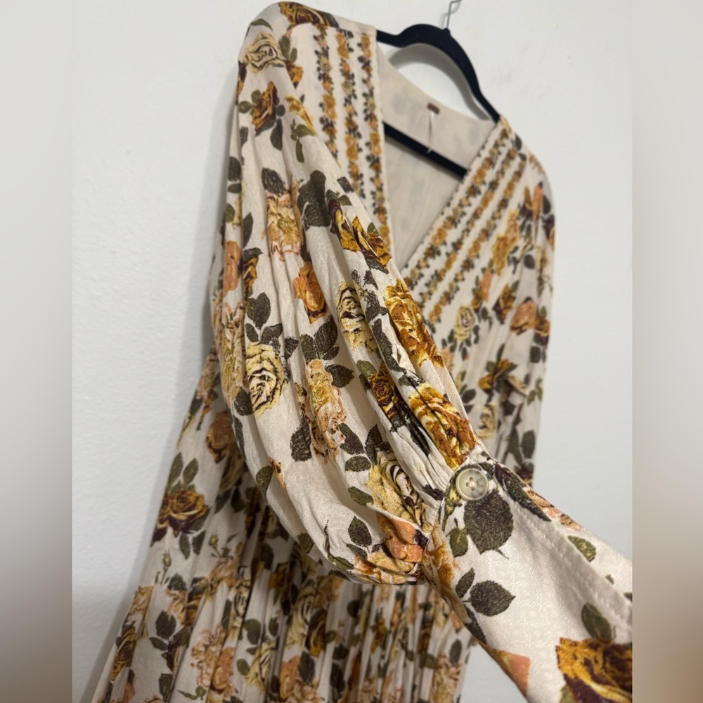 Free People Rows Of Roses Maxi Dress XS - Picture 10 of 16